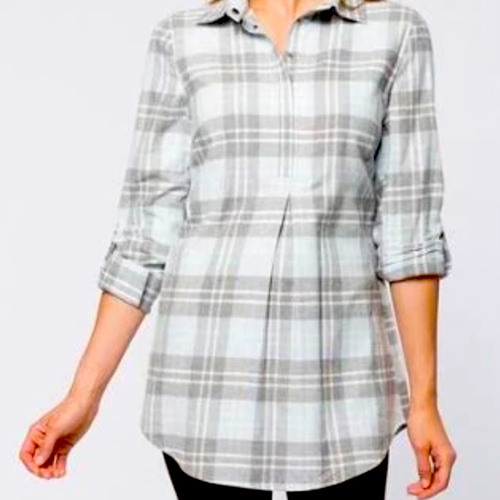 Tyler Boe Tina Plaid shirt